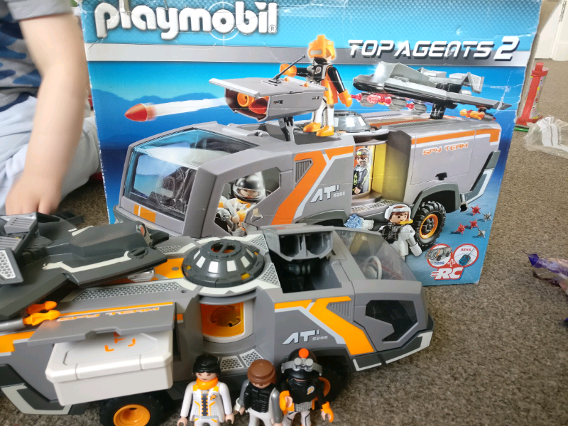 playmobil top agents 5286